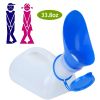 Unisex Potty Urinal Bottle 1000ML/33.8OZ Adult Emergency Urinal Device Portable Male Female Toilet w/ Lid Funnel For Car Camping Travel Hospital Outdo