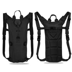 iMounTEK Tactical Hydration Pack 3L Water Bladder Adjustable Water Drink Backpack for Hiking Cycling Climbing Running (Option: 3LWaterBag Black)